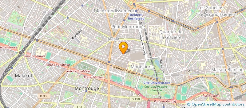 localisation de l'entreprise SYND.COPR. 27 RUE LACAZE PARIS  14 REP P  PARIS