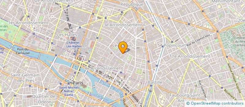 localisation de l'entreprise SYND.COPR. 272 BD DE LA         REPUBLIQ  PARIS