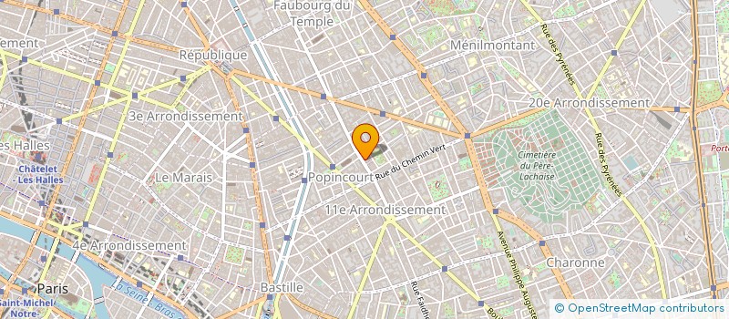 localisation de l'entreprise SYND.COPR. 28 R PASTOURELLE     PARIS RE  PARIS