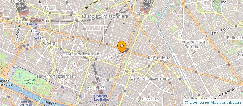 localisation de l'entreprise SYND.COPR. 28 RUE BLONDEL 75002 PARIS  PARIS