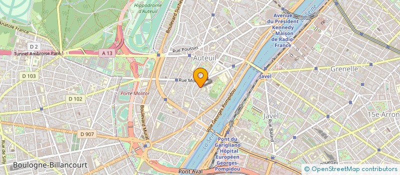 localisation de l'entreprise SYND.COPR. 28 RUE CHARDON       LAGACHE  PARIS