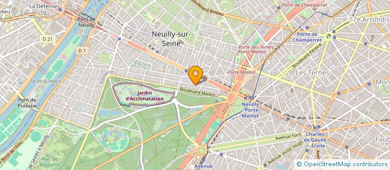 localisation de l'entreprise SYND COPR 28 RUE CHARLES LAFFITE à NEUILLY-SUR-SEINE