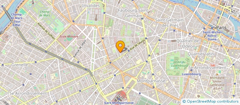 localisation de l'entreprise SYND.COPR. 28 RUE CHEVERT PARIS 7 REP PA  PARIS