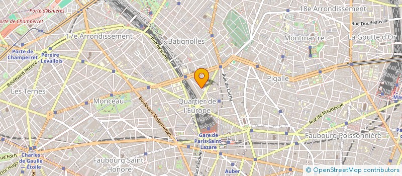 localisation de l'entreprise SYND.COPR. 28 RUE DE MOSCOU     75008 PA  PARIS
