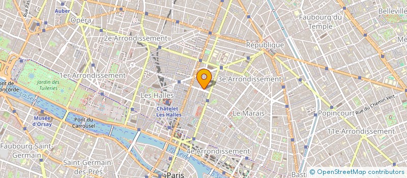 localisation de l'entreprise SYND.COPR. 28 RUE DU GRENIER    ST LAZAR  PARIS
