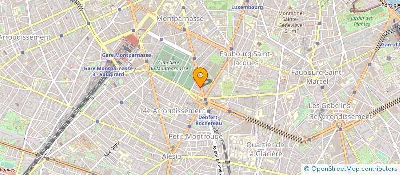 localisation de l'entreprise SYND COPR 280 BD RASPAIL  PARIS