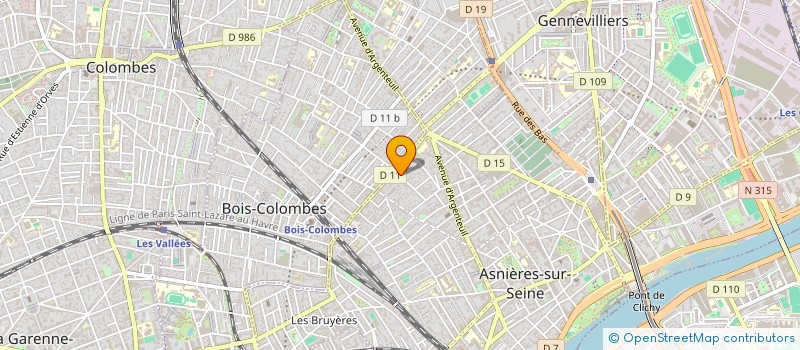 localisation de l'entreprise SYND.COPR. 29 RUE ANDRE CAYRON  92 ASNIE  ASNIERES-SUR-SEINE