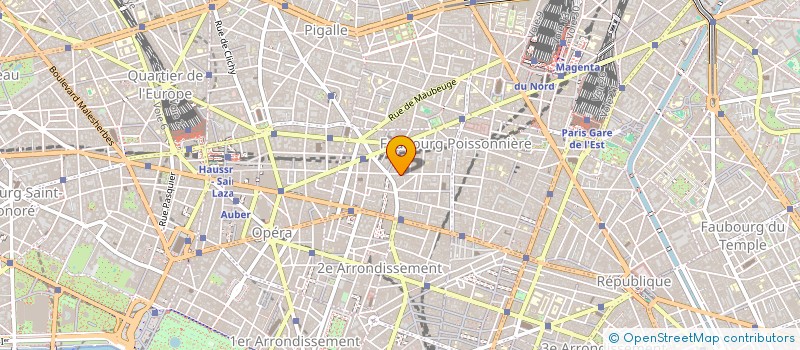 localisation de l'entreprise SYND.COPR. 29 RUE BEAUNIER PARIS 14 REP  PARIS