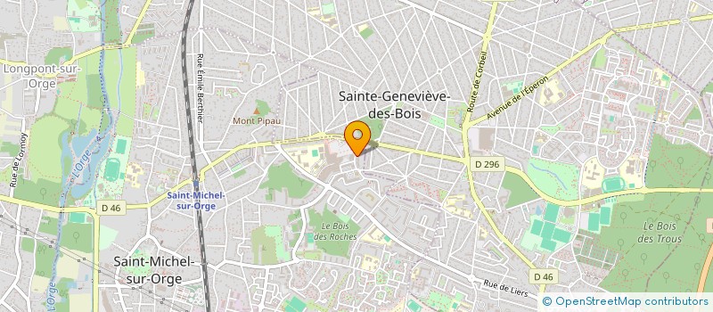localisation de l'entreprise SYND.COPR. 3-5-7-9 ALL. MASSENET 91 ST M à SAINT-MICHEL-SUR-ORGE