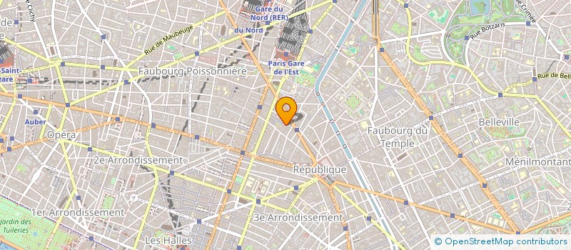 localisation de l'entreprise SYND COPR 3 CITE MAGENTA 75110  PARIS