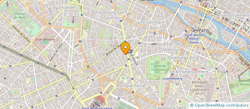 localisation de l'entreprise SYND COPR 3 R DU REGARD 75006 PARIS  PARIS