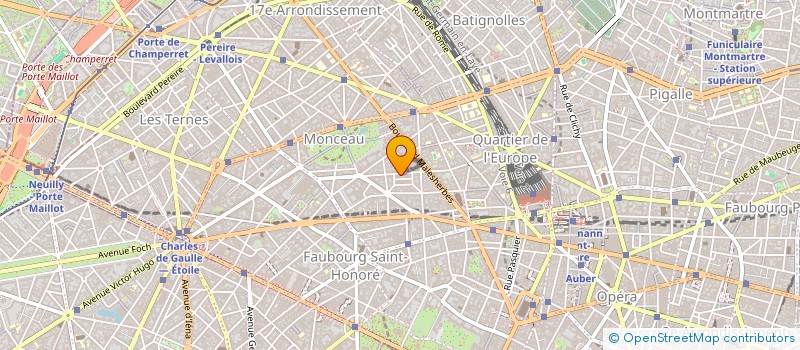 localisation de l'entreprise SYND.COPR. 3 R. FREDERIC BASTIAT 75008 P  PARIS