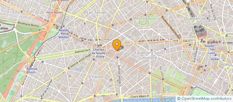 localisation de l'entreprise SYND.COPR. 3 RUE BALZAC 75008   PARIS RE  PARIS