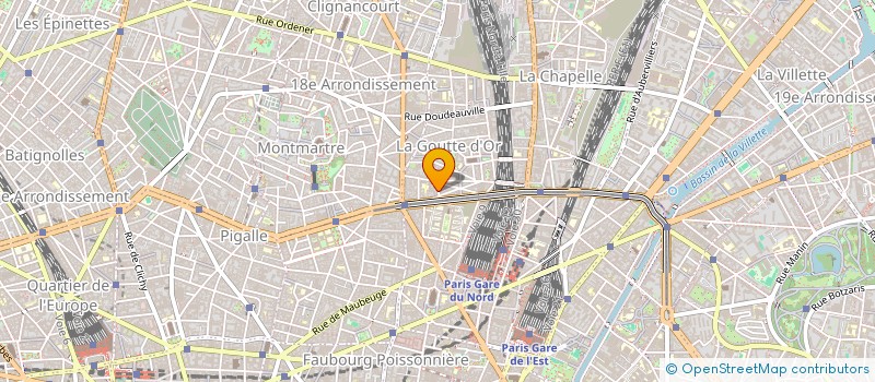 localisation de l'entreprise SYND COPR 3 RUE CAPLAT 75018 PARIS  PARIS