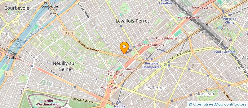 localisation de l'entreprise SYND.COPR. 3 RUE CHAPTAL à LEVALLOIS-PERRET