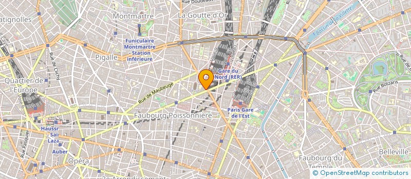 localisation de l'entreprise SYND.COPR. 3 RUE DE L'AMIRAL    COURBET  PARIS