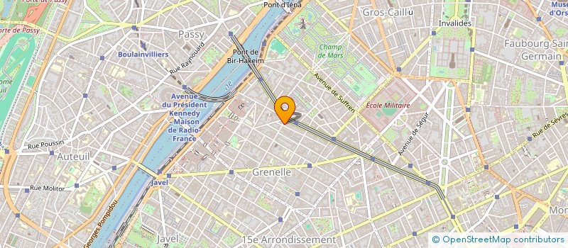 localisation de l'entreprise SYND COPR 3 RUE DE L'OURMEL 75015 PARIS  PARIS