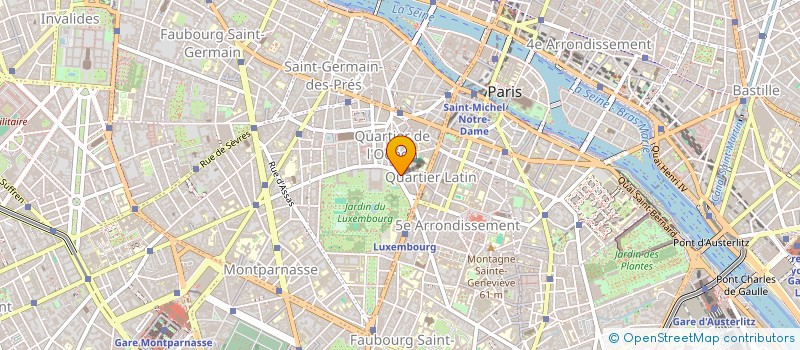 localisation de l'entreprise SYND.COPR. 3 RUE DE MEDICIS     75006 PA  PARIS