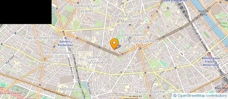 localisation de l'entreprise SYND.COPR. 3 RUE EDMOND GONDINET PARIS13  PARIS