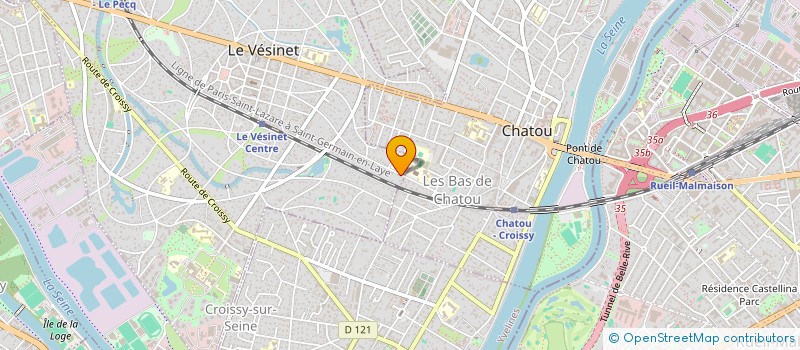 localisation de l'entreprise SYND.COPR. 3 RUE HENRI CLOPPET  78110 LE  LE VESINET