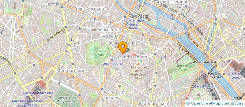 localisation de l'entreprise SYND.COPR. 3 RUE PAILLET 75005  PARIS RE  PARIS