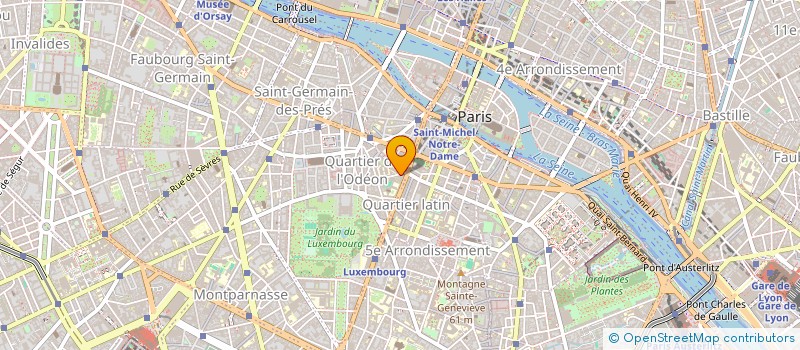 localisation de l'entreprise SYND COPR 3 RUE RACINE 75006 PARIS  PARIS