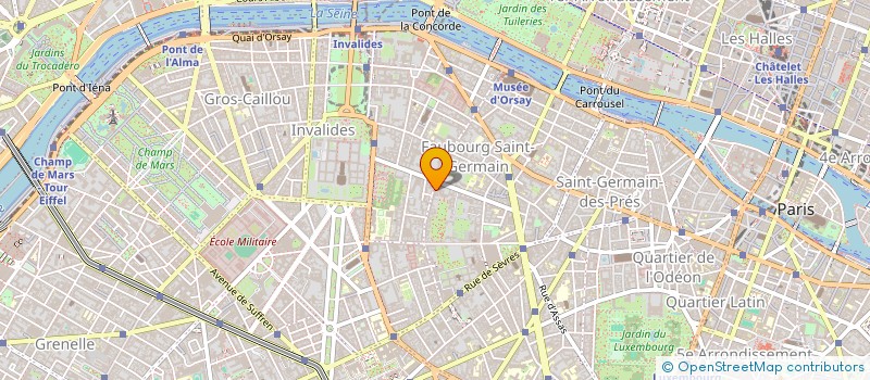 localisation de l'entreprise SYND COPR 3 RUE VANEAU 75007 PARIS à PARIS