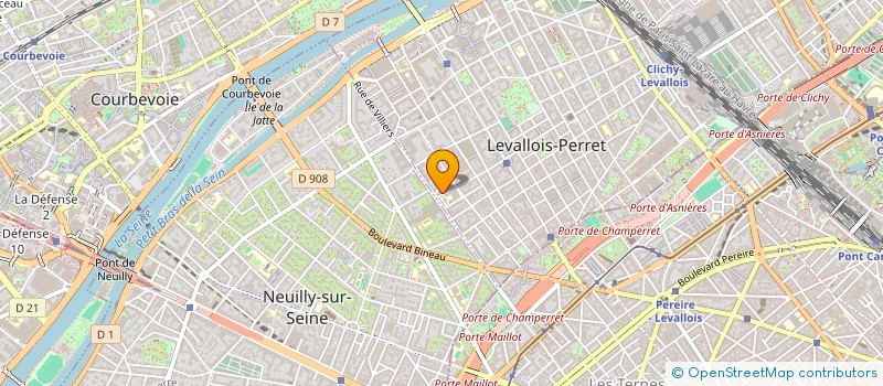 localisation de l'entreprise SYND COPR 3 RUE VOLTAIRE à LEVALLOIS-PERRET