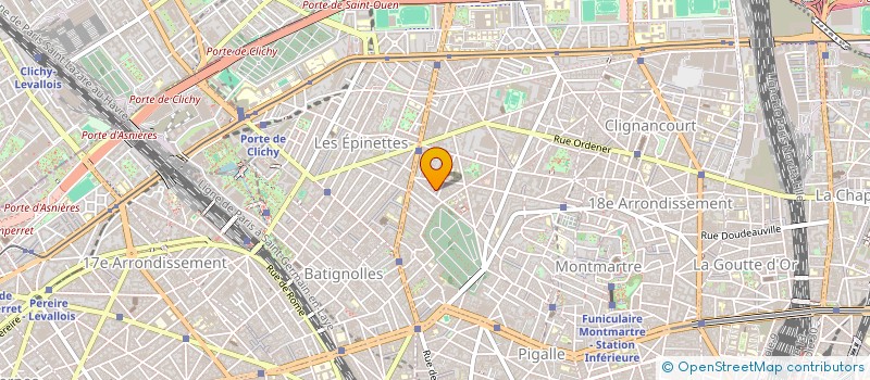 localisation de l'entreprise SYND.COPR. 3 VILLA ETEX 75018   PARIS RE  PARIS