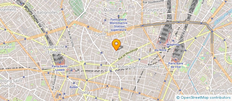 localisation de l'entreprise SYND.COPR. 30 32 RUE MILTON  PARIS