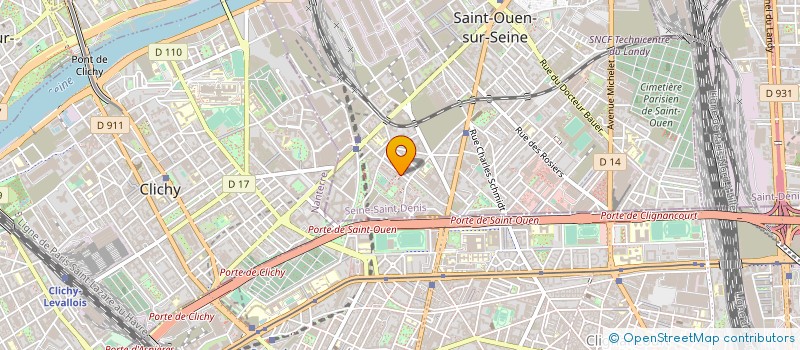 localisation de l'entreprise SYND.COPR. 30.36 R M LEVASSEUR à SAINT-OUEN-SUR-SEINE