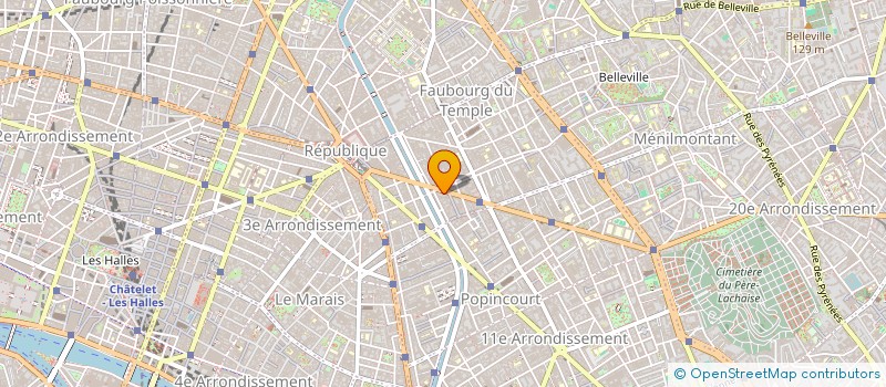 localisation de l'entreprise SYND.COPR. 30 AV DE LA REPUBLIQU PARIS R  PARIS