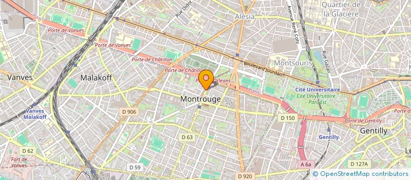localisation de l'entreprise SYND COPR 30 AV DE LA REPUBLIQUE 92 MONT  MONTROUGE