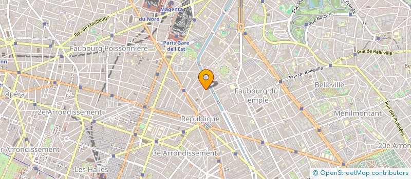 localisation de l'entreprise SYND COPR 30 RUE BEAUREPAIRE 75010 PARIS  PARIS