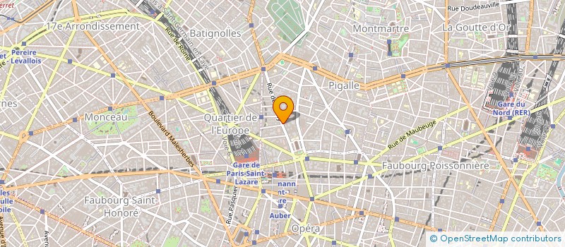 localisation de l'entreprise SYND.COPR. 30 RUE DE CLICHY     75009 PA  PARIS