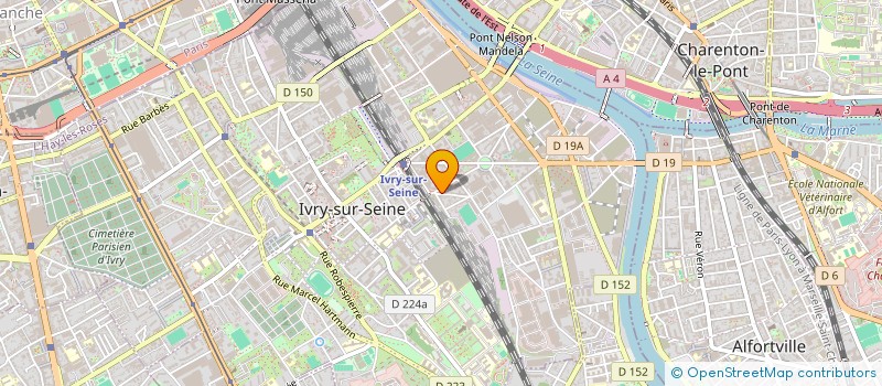 localisation de l'entreprise SYND.COPR. 30 RUE DE LA REVOLUTION à IVRY-SUR-SEINE