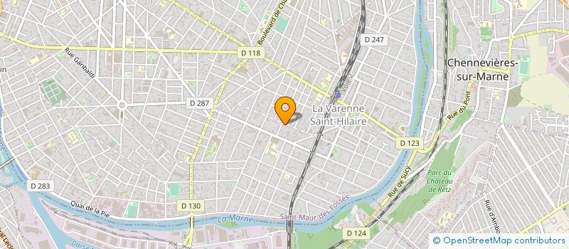 localisation de l'entreprise SYND.COPR. 30 RUE MONTGALLET 75 PARIS RE à SAINT-MAUR-DES-FOSSES