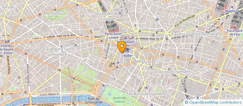 localisation de l'entreprise SYND.COPR. 30 RUE VIGNON 75009  PARIS RE  PARIS