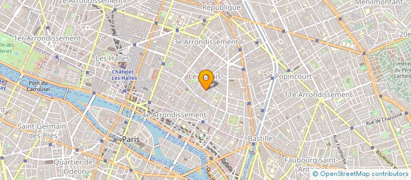 localisation de l'entreprise SYND.COPR. 31 R. GODOT DE MAUROY 75009 P  PARIS