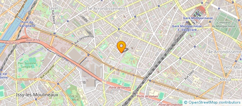 localisation de l'entreprise SYND.COPR. 31 R ROBERT LINDET   75015 PA  PARIS