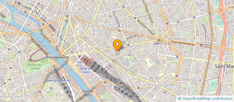 localisation de l'entreprise SYND.COPR. 31 RUE DE CITEAUX    PARIS 12  PARIS