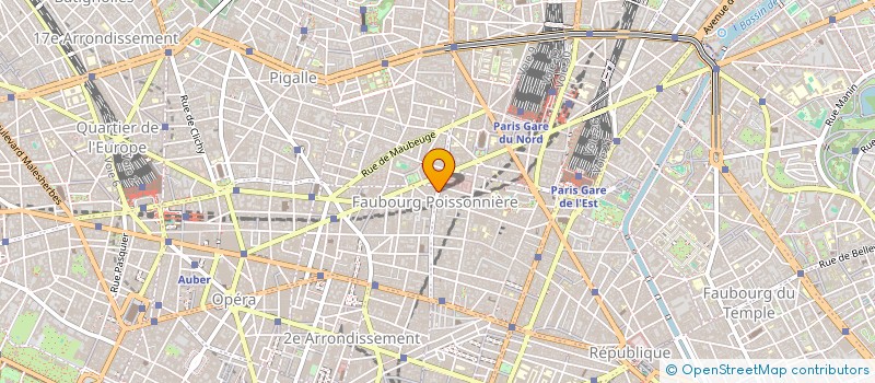 localisation de l'entreprise SYND.COPR. 31 RUE LA BRUYERE    75009 PA  PARIS