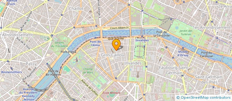 localisation de l'entreprise SYND COPR  31 RUE MALAR  PARIS