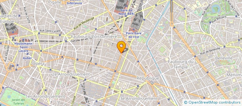 localisation de l'entreprise SYND.COPR. 32 R DES VINAIGRIERS 75010 P  PARIS