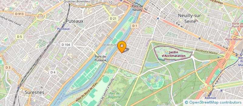 localisation de l'entreprise SYND.COPR. 32 RUE DE LA FERME 92 NEUIL à NEUILLY-SUR-SEINE