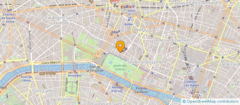 localisation de l'entreprise SYND.COPR. 32 RUE DU MONT THABOR 75001 P  PARIS