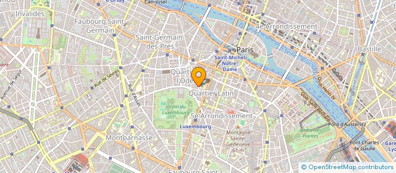 localisation de l'entreprise SYND.COPR. 32 RUE MONSIEUR LE PRINCE PAR  PARIS