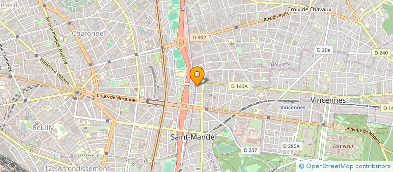 localisation de l'entreprise SYND.COPR. 33 AV QUIHOU 94160 SAINT MAND à SAINT-MANDE