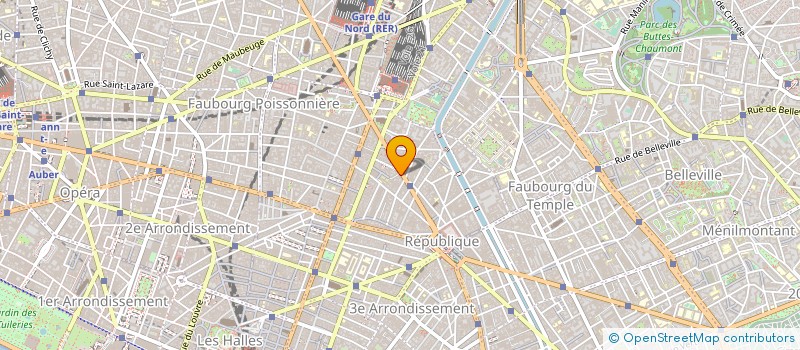 localisation de l'entreprise SYND.COPR. 33 BD DE MAGENTA     75010 PA  PARIS