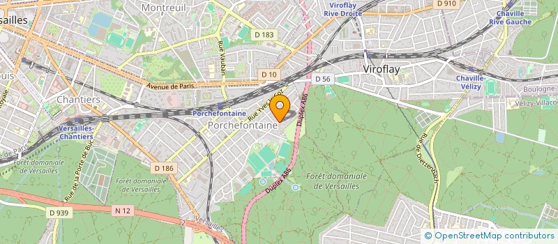 localisation de l'entreprise SYND COPR 33 TER RUE REMOUT à VERSAILLES